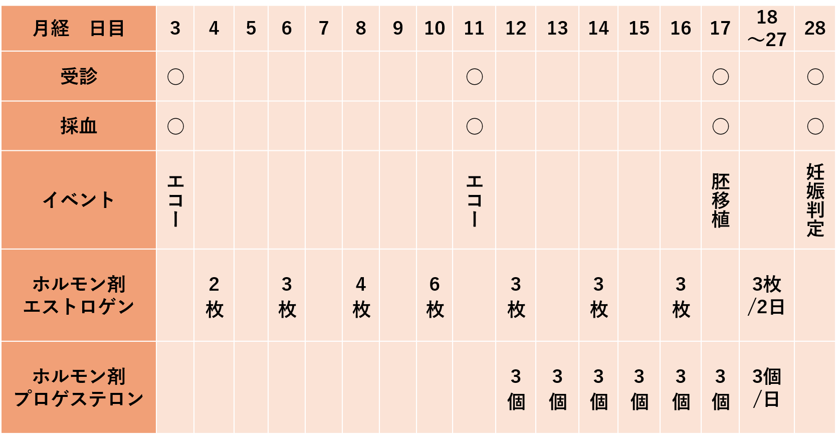 体外受精通院例⑥融解胚移植
