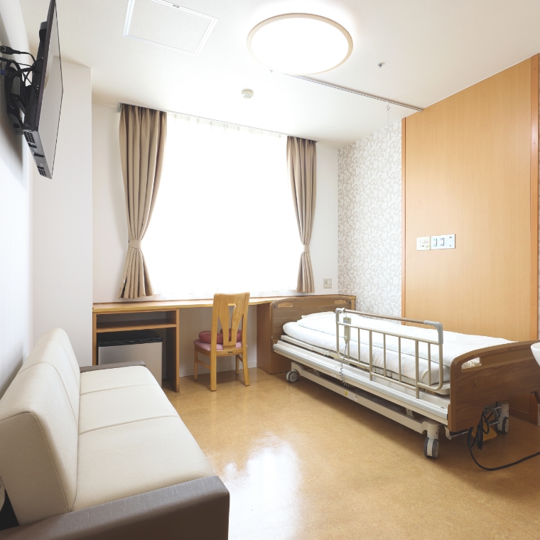 全室個室、部屋代無料