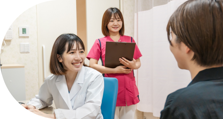 柔軟な受診・分娩体制